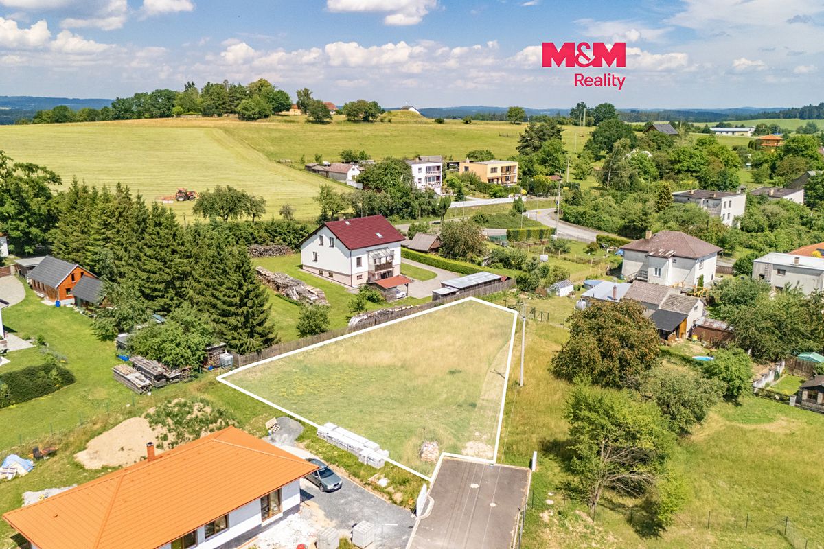Prodej stavebního pozemku 1009 m², Kasejovice – fotka 1 z 3