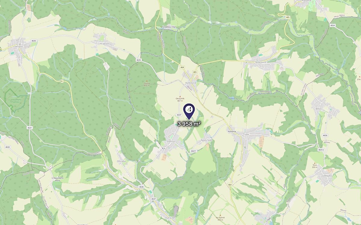 Prodej pole 3958 m² – fotografie 3