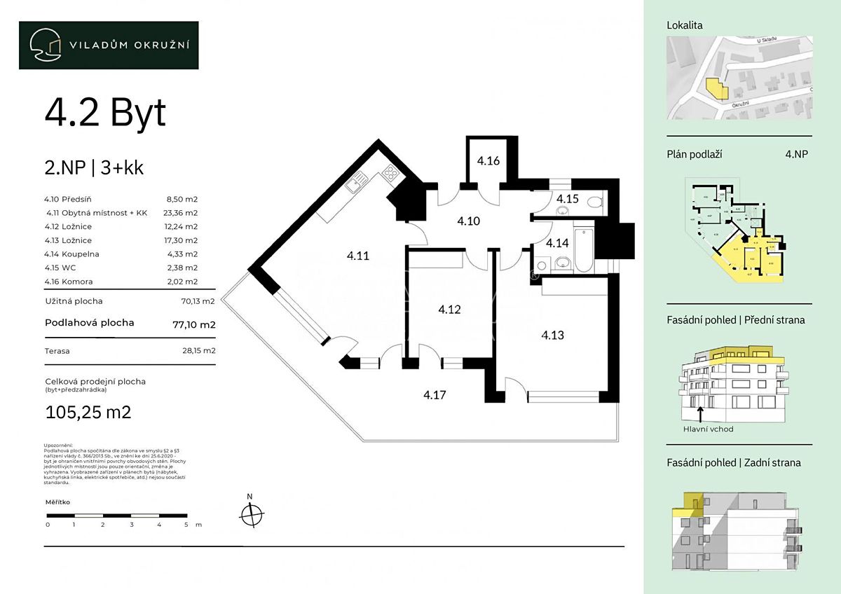 Prodej bytu 3+kk 77 m² – fotografie 2