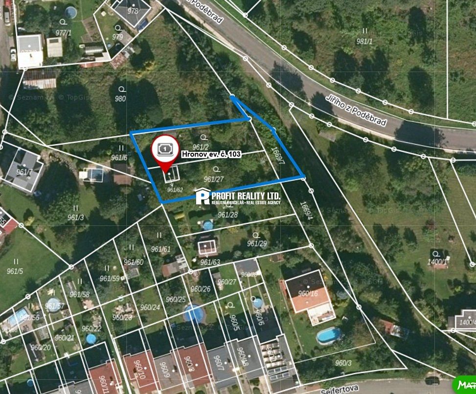 Prodej chaty 20 m², pozemek 973 m²