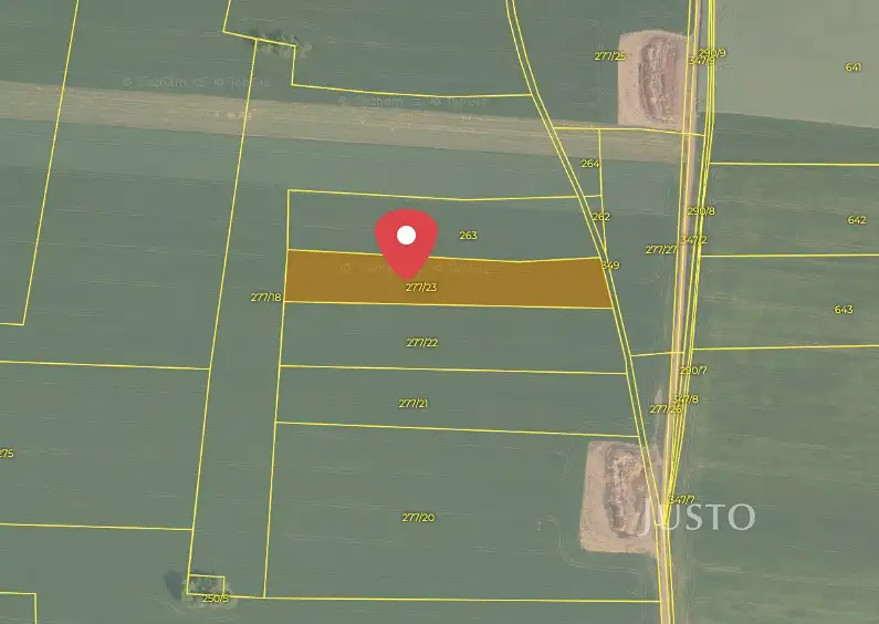 Prodej pole 7167 m², Černuc – náhled fotky 2