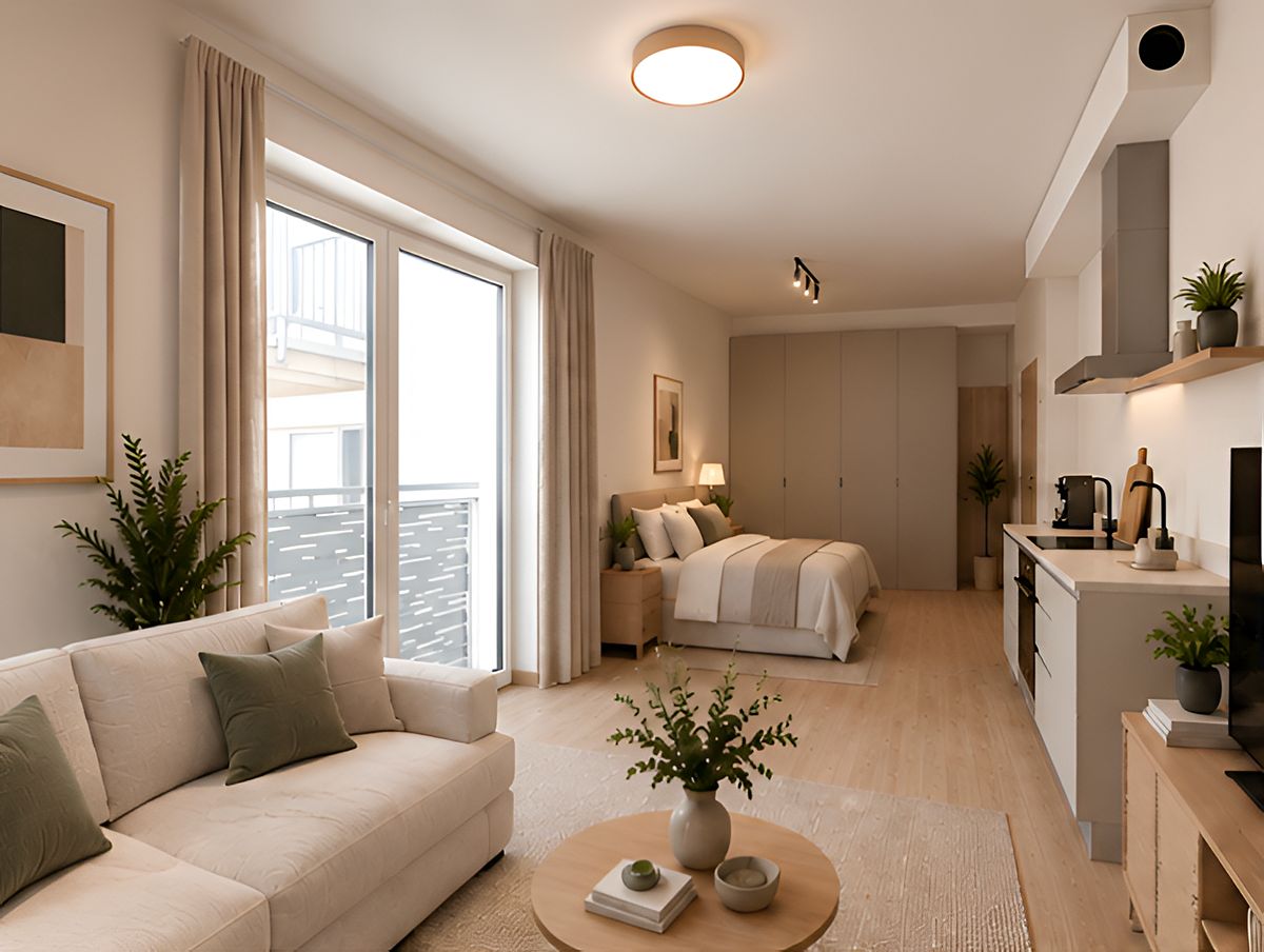 Pronájem bytu 1+kk 29 m²