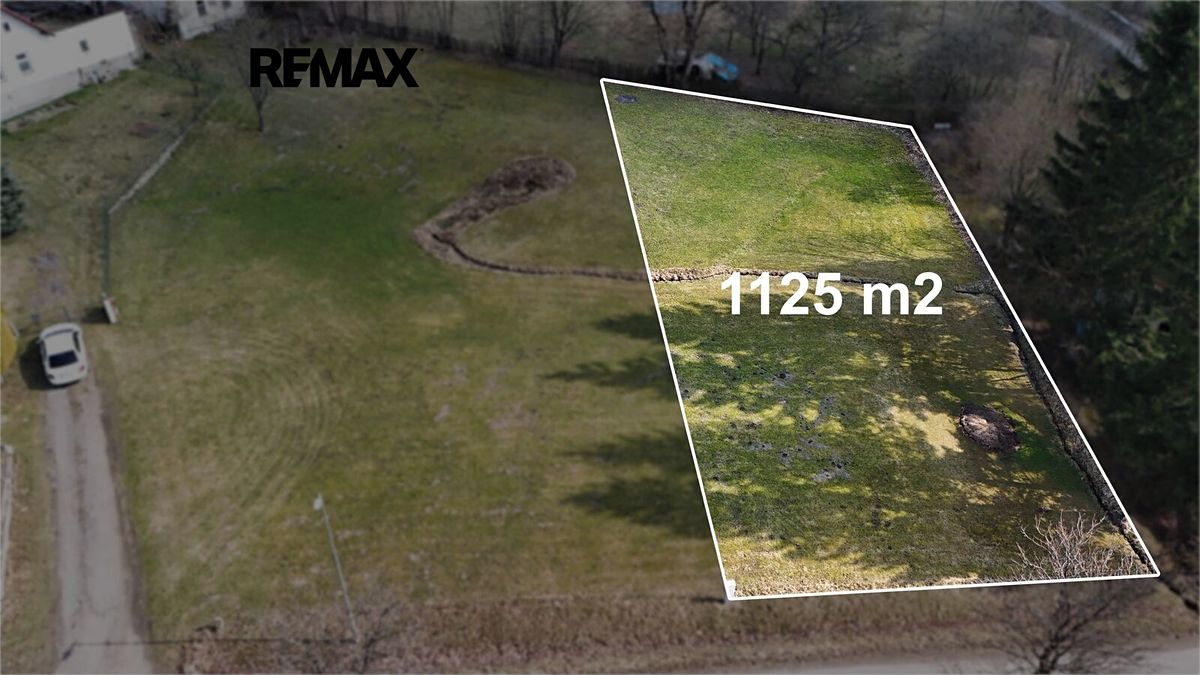 Prodej stavebního pozemku 1125 m²