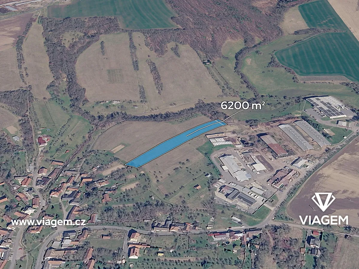 Prodej podílu 5/8 pole 3875 m²