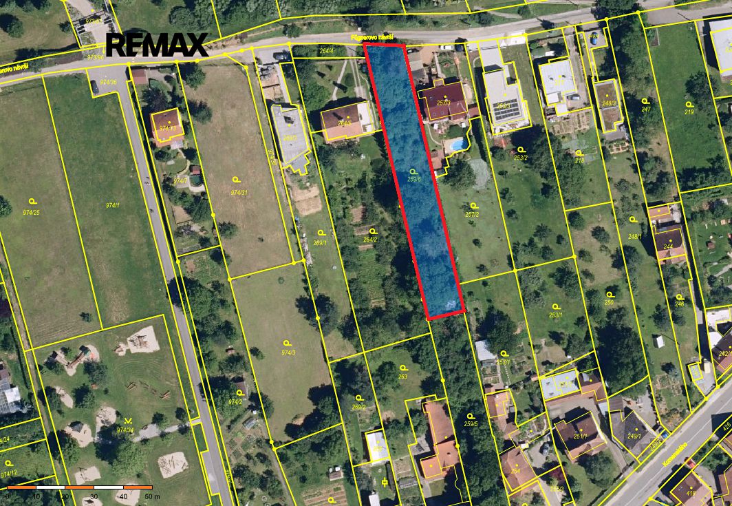 Prodej stavebního pozemku 1209 m² – fotografie 3