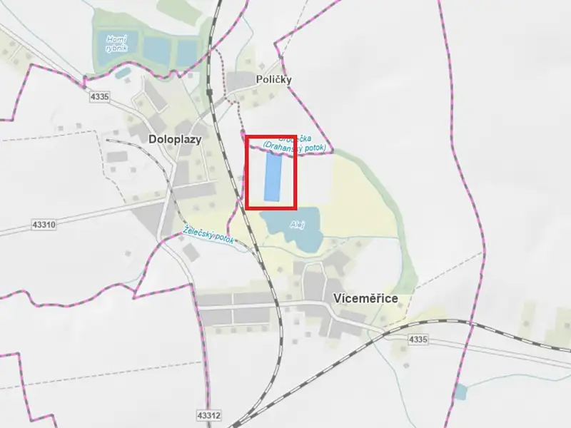 Prodej pole 18871 m², Víceměřice – náhled fotky 3