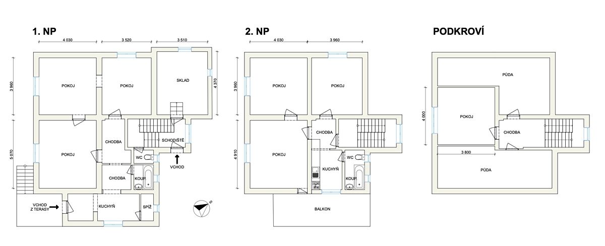 Prodej rodinného domu 260 m², pozemek 1378 m² – fotografie 3