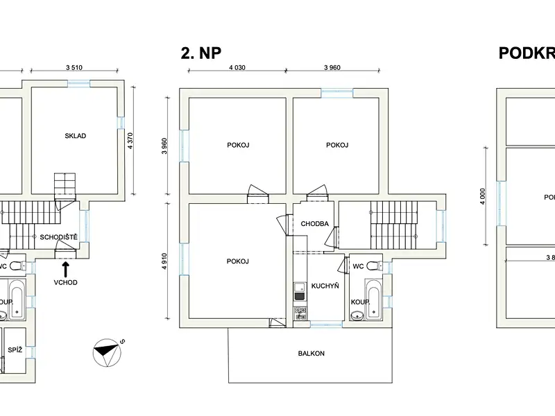 Prodej rodinného domu 260 m², pozemek 1378 m², Vřesina – náhled fotky 3