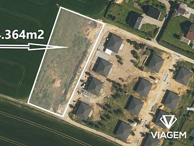 Prodej stavebního pozemku 4364 m²