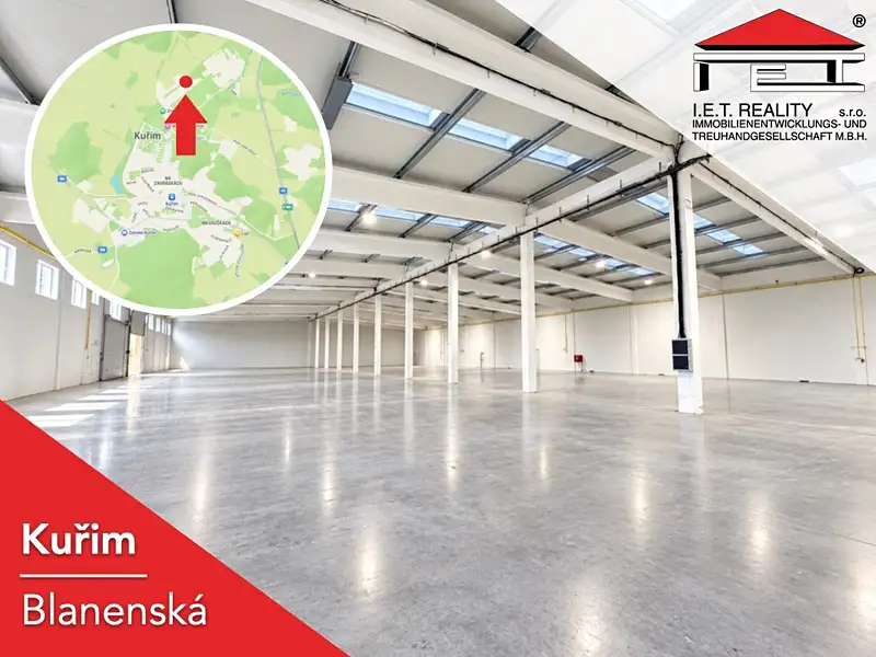 Pronájem skladového prostoru 864 m², Kuřim – náhled fotky 1