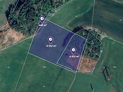 Prodej pole 14247 m²