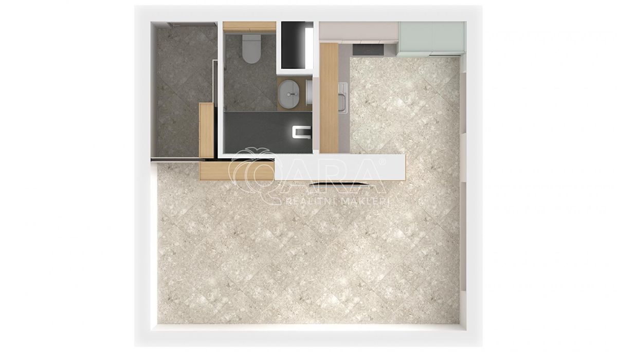 Pronájem bytu 1+1 33 m²