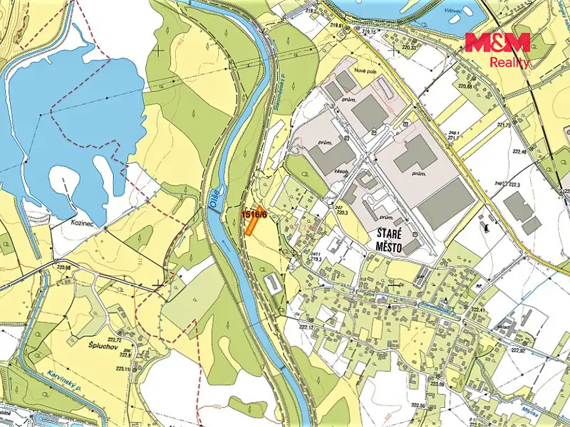 Prodej pole 2644 m², Karviná – náhled fotky 2
