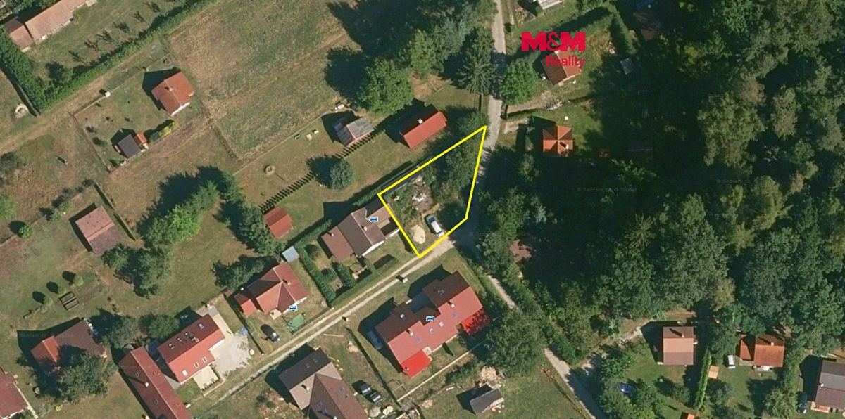 Prodej stavebního pozemku 316 m², Chlum u Třeboně – fotka 1 z 3