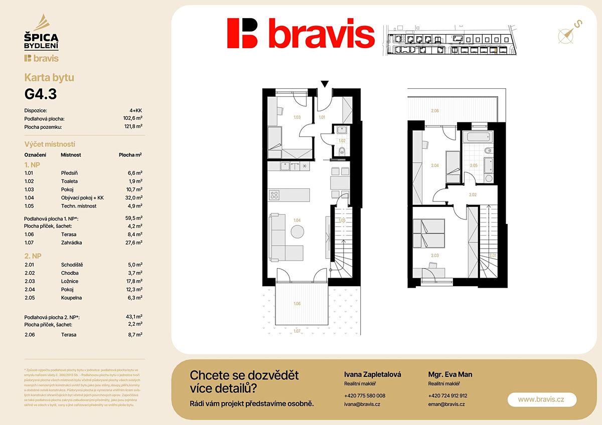 Prodej bytu 4+kk 103 m² – fotografie 5