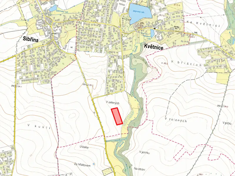 Prodej pole 10129 m², Květnice – náhled fotky 2