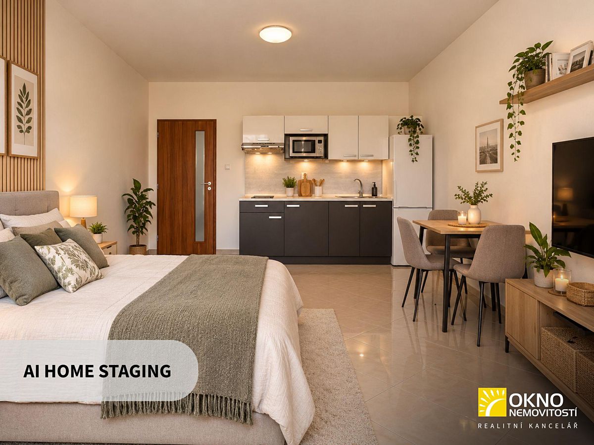 Pronájem bytu 1+kk 29 m² – fotografie 2