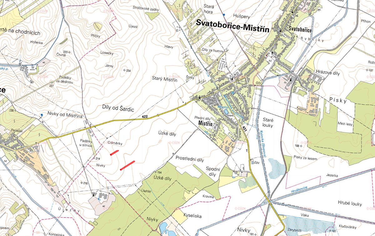 Prodej pole 2880 m² – fotografie 2