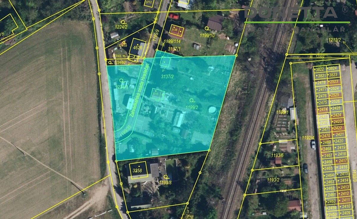 Prodej stavebního pozemku 2249 m²