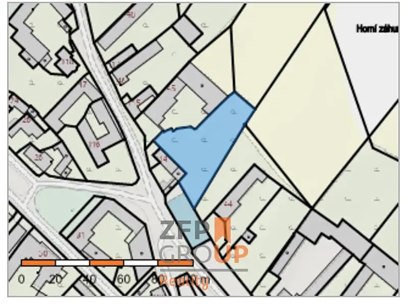Prodej zahrady 1575 m², Krasonice – náhled fotky 1