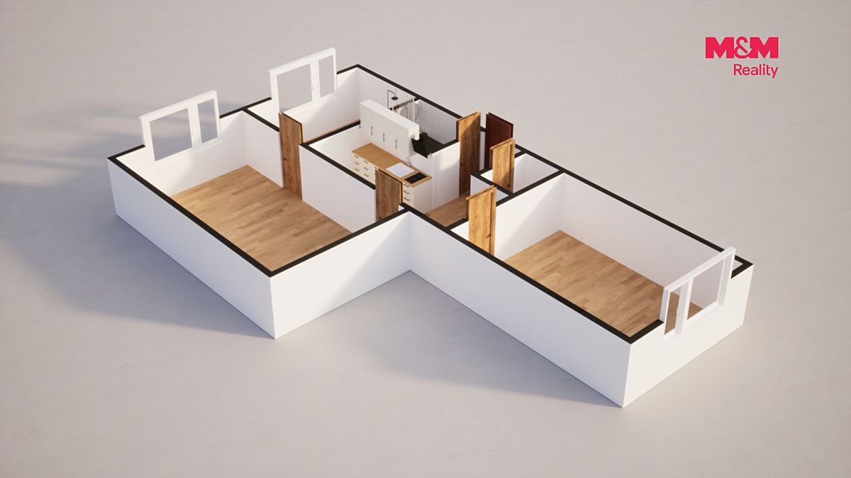 Prodej bytu 2+1 61 m² – fotografie 4