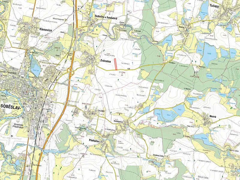 Prodej pole 16055 m², Zvěrotice – náhled fotky 2