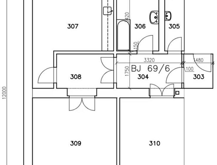 Pronájem bytu 2+1, 88 m² (18 z 20)