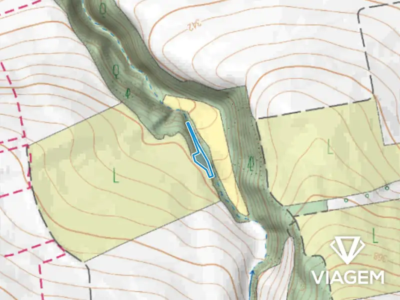 Prodej pole 1165 m², Lipno – náhled fotky 3
