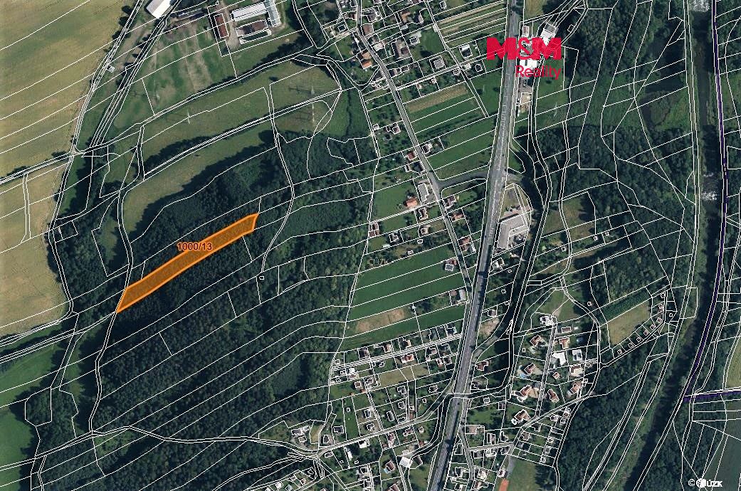Prodej lesa 7545 m², Baška – fotka 1 z 3