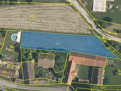 Prodej  stavebního pozemku 1 013 m²