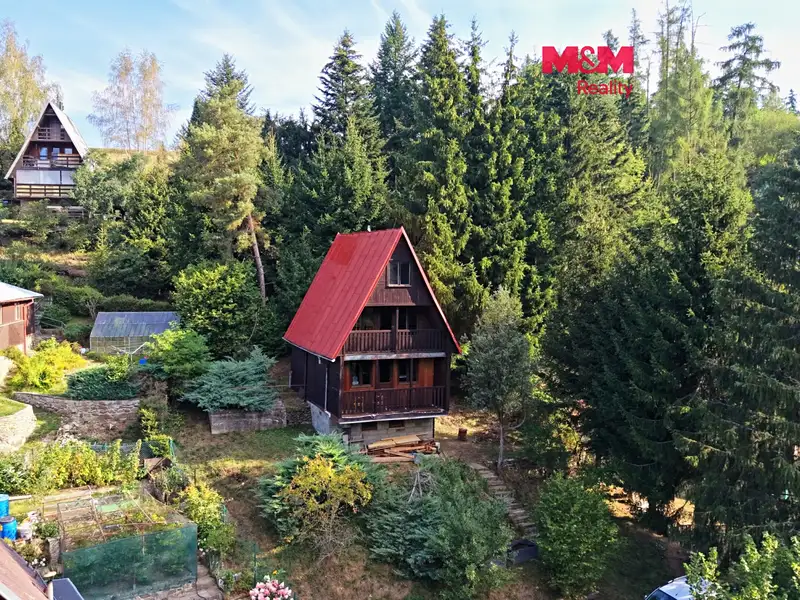 Prodej chaty 102 m², pozemek 570 m², Velký Beranov – Jeclov, okres Jihlava