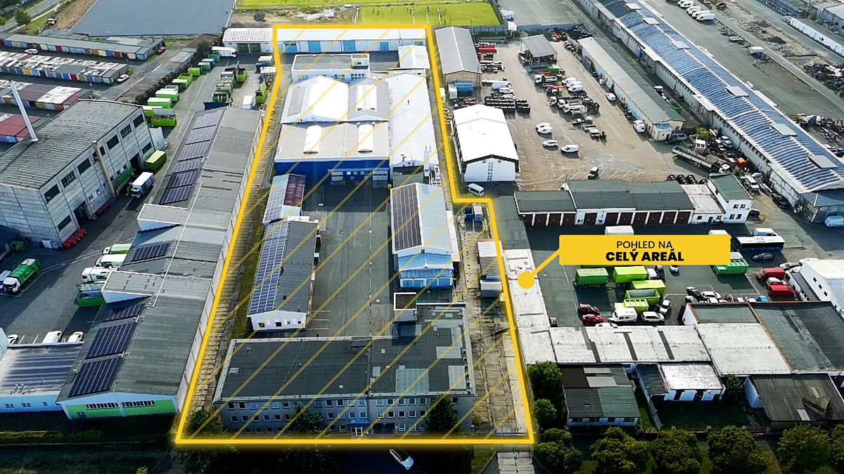 Prodej výrobní haly, prostoru 12364 m²