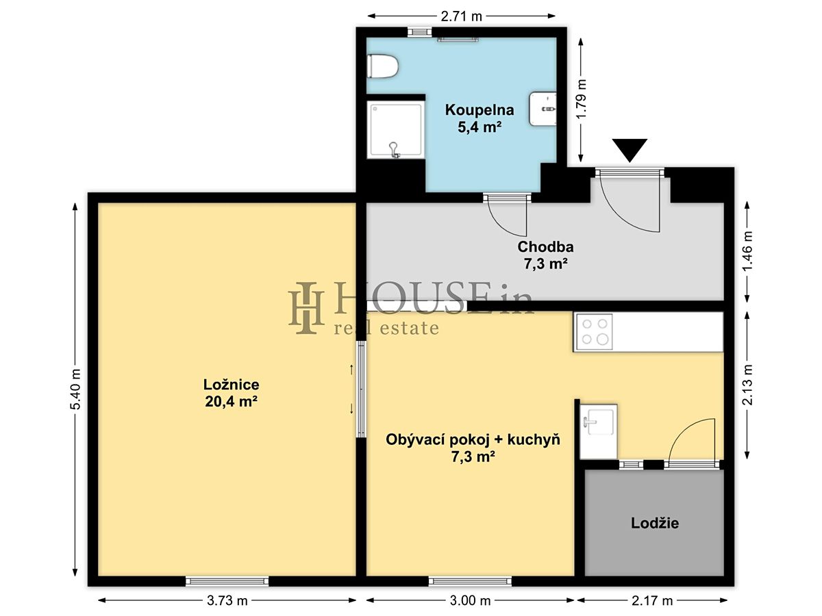Prodej bytu 2+kk 49 m² – fotografie 4