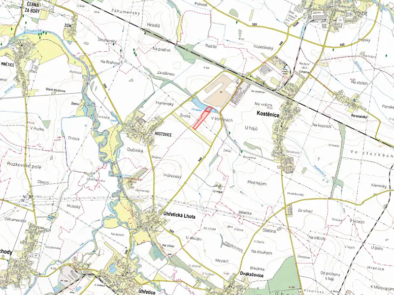 Prodej pole 17608 m², Úhřetická Lhota – náhled fotky 2