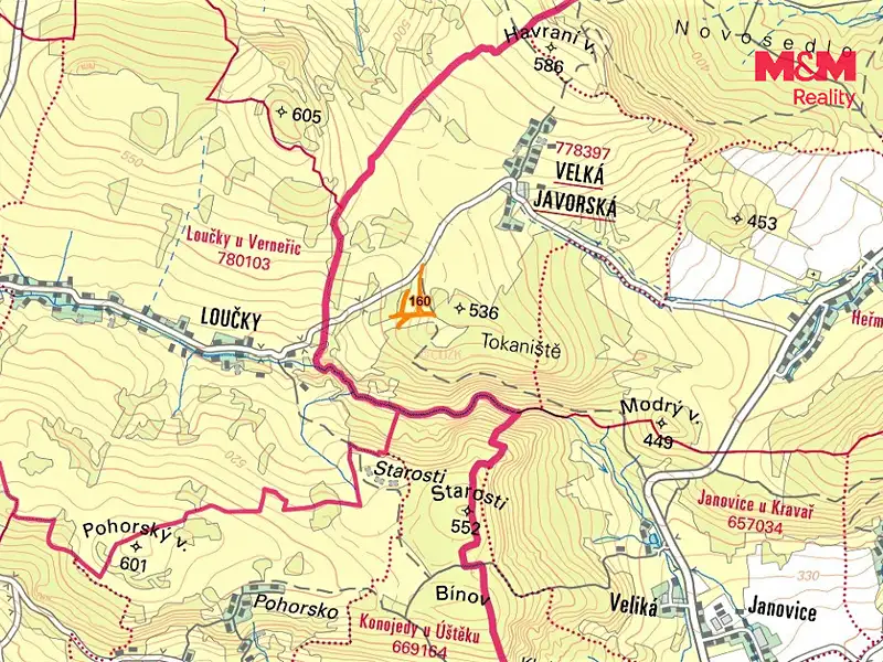 Prodej lesa 11553 m², Žandov – náhled fotky 2