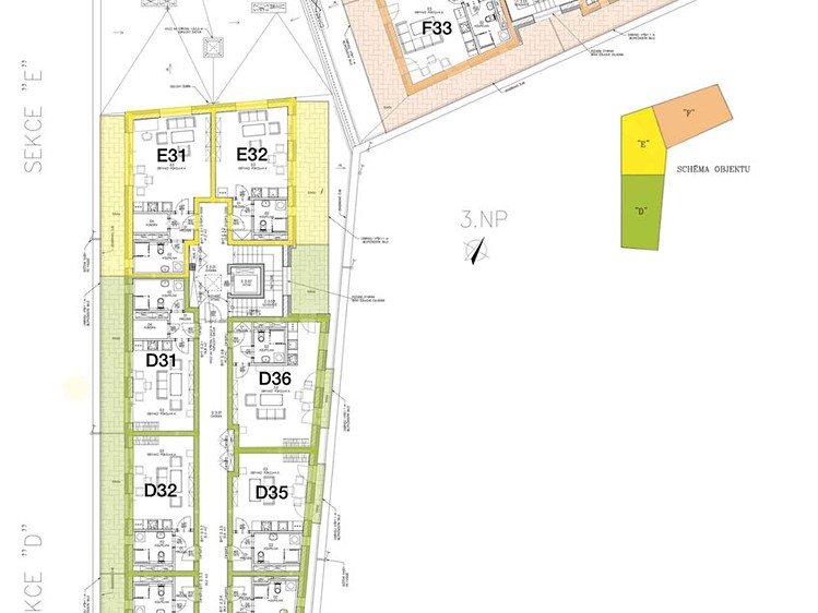 Wohnung 1+kk zum Kauf, 39 m² (12 von 12)