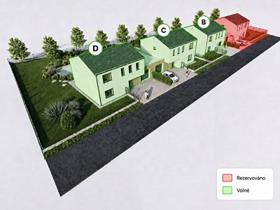 Prodej projektu na klíč 192 m², pozemek 510 m²
