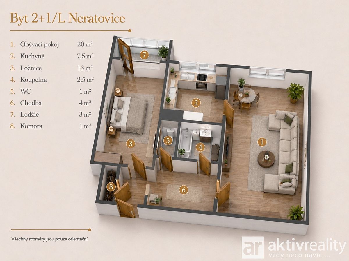 Prodej bytu 2+1 52 m² – fotografie 5