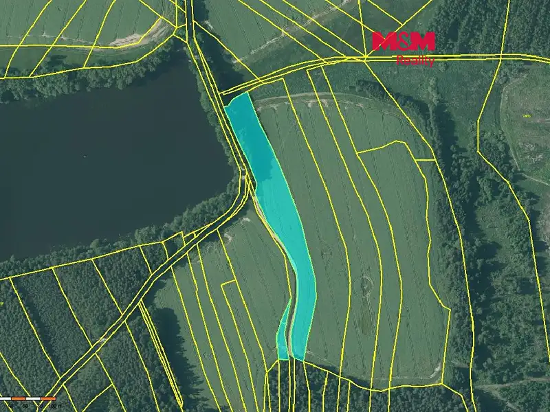 Prodej pole 12695 m², Příbraz – náhled fotky 1