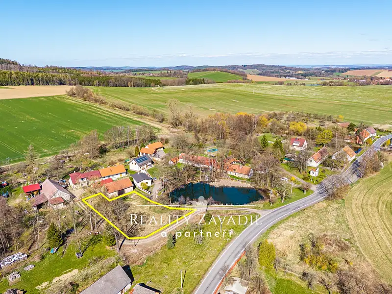 Prodej stavebního pozemku 1230 m², Jankov – náhled fotky 2