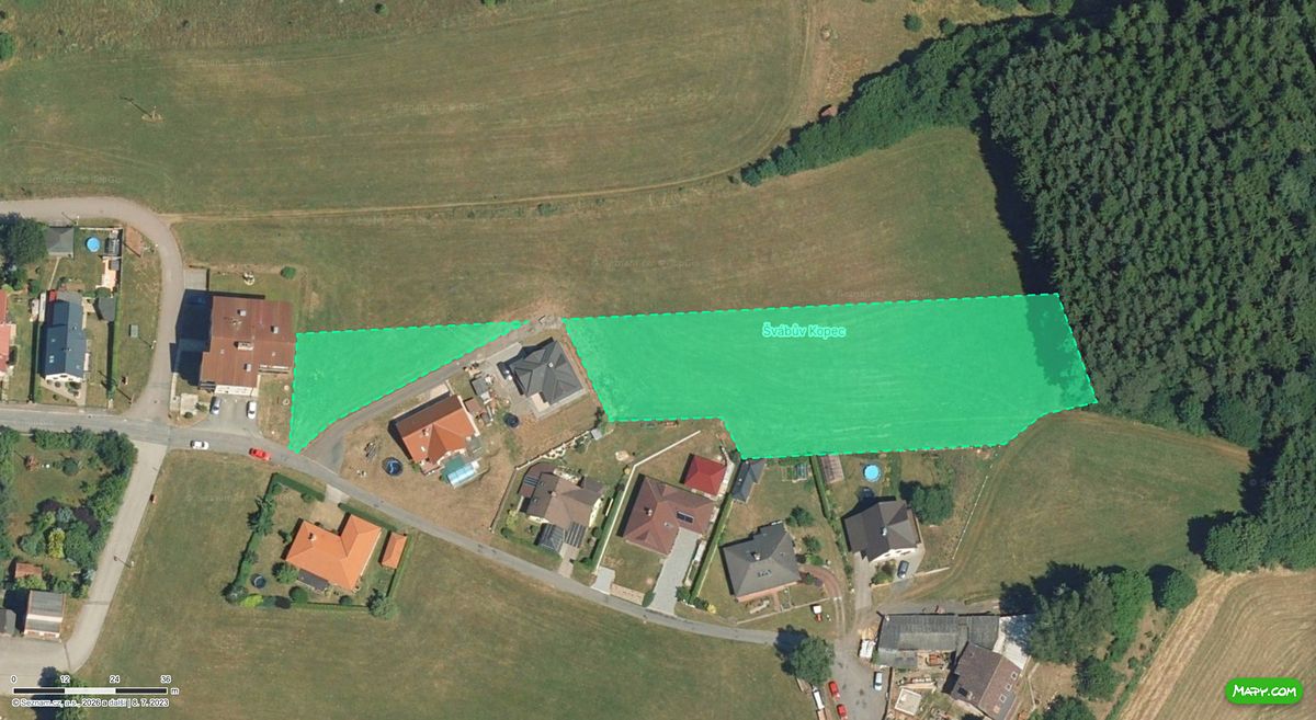 Prodej stavebního pozemku 4232 m²