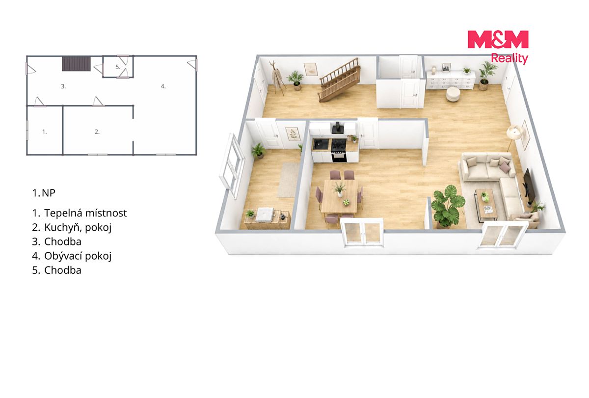 Prodej rodinného domu 250 m², pozemek 5130 m² – fotografie 5