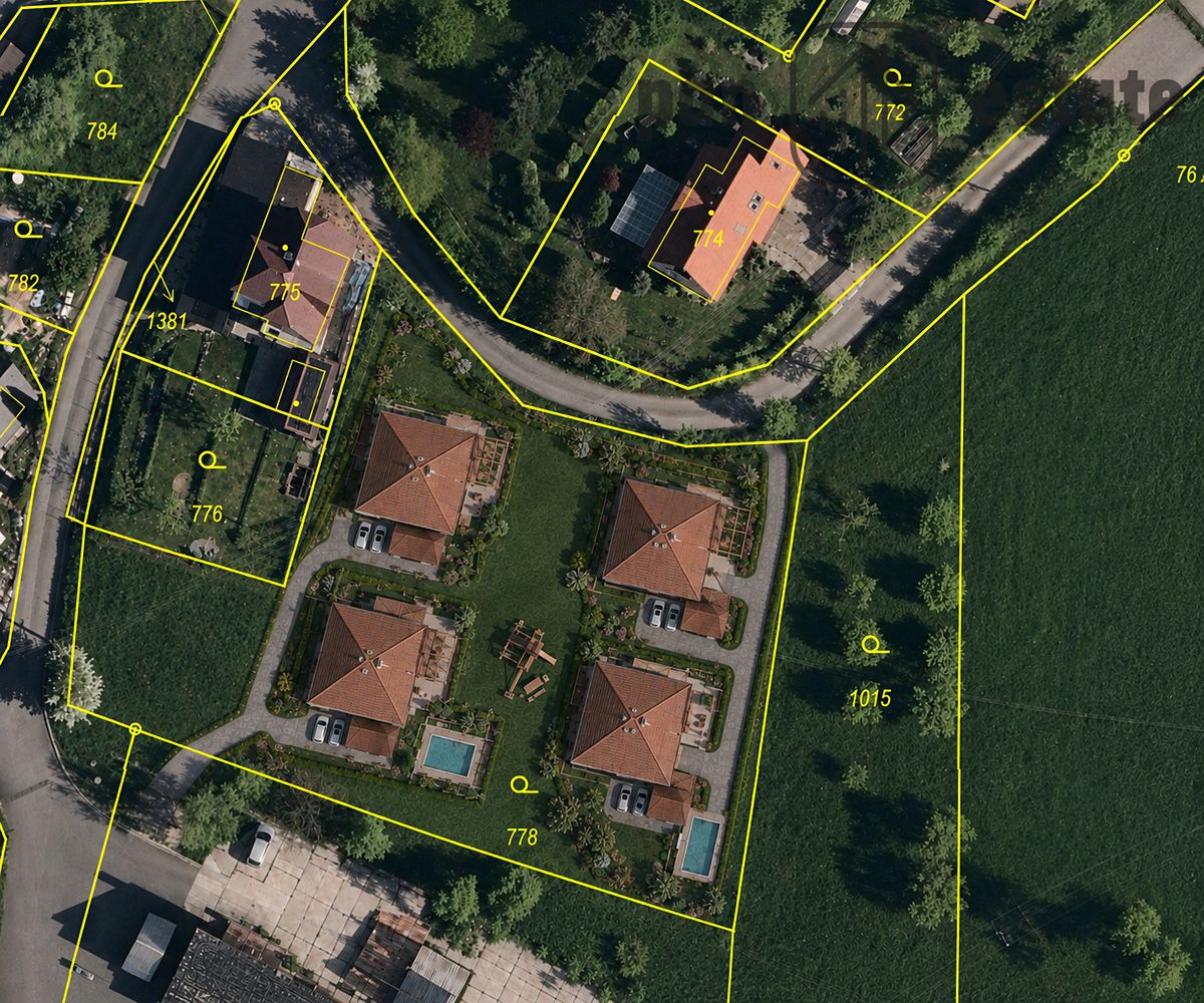 Prodej stavebního pozemku 2539 m² – fotografie 3