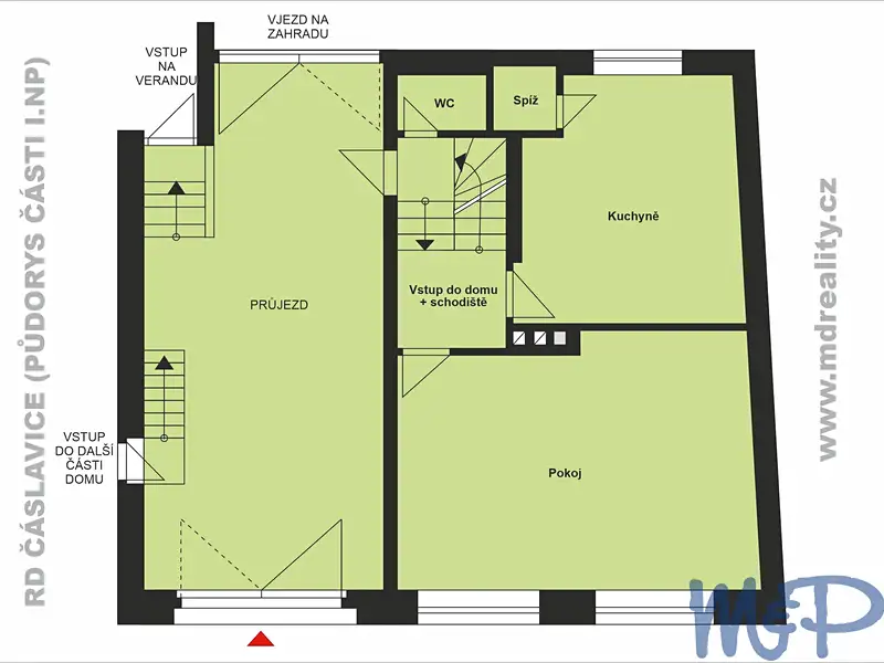 Prodej rodinného domu 114 m², pozemek 2595 m², Čáslavice – náhled fotky 2