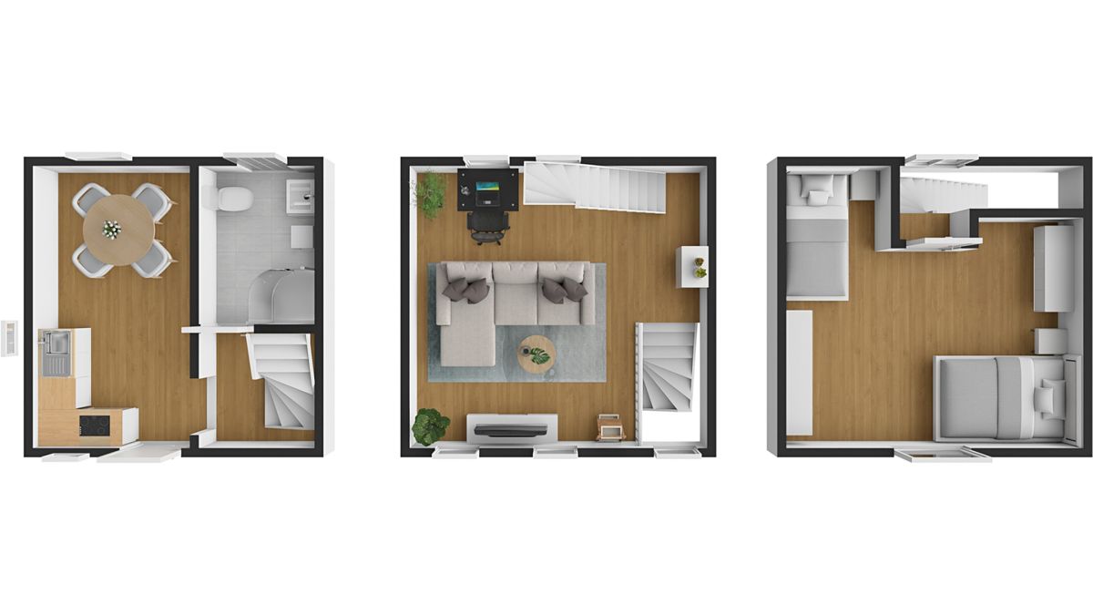 Pronájem chaty 56 m², pozemek 300 m² – fotografie 4
