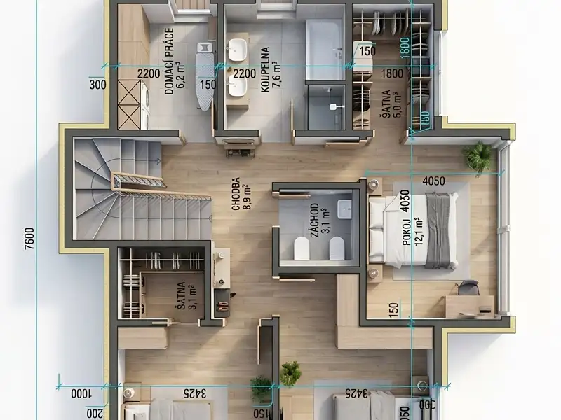 Prodej stavebního pozemku 565 m², Kokory – náhled fotky 3