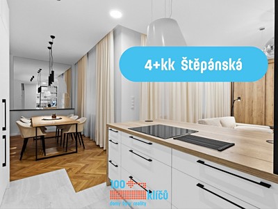 Pronájem bytu 4+kk 103 m²