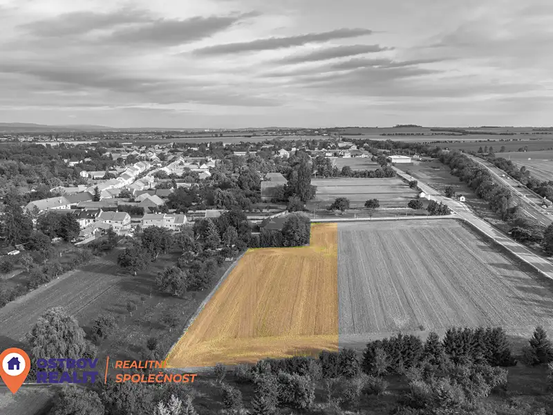 Prodej stavebního pozemku 4961 m², Příkazy – náhled fotky 2