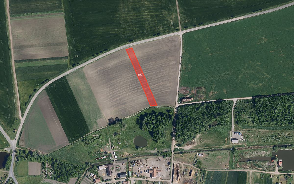 Prodej pole 1528 m², Vlasatice – fotka 1 z 3