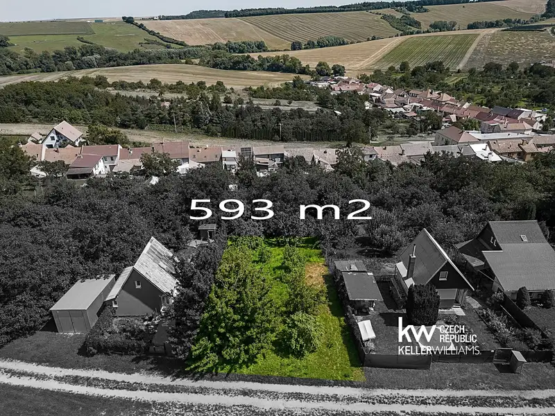 Prodej stavebního pozemku 593 m², Moravské Málkovice – náhled fotky 3